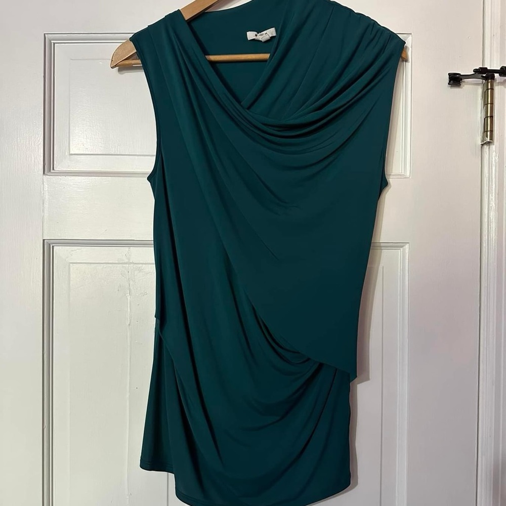 SOLD!!! Helmut Lang Draped Asymmetrical Top